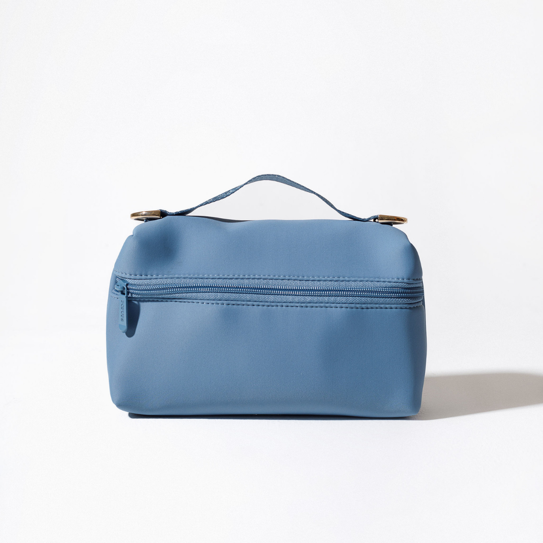 VANITY CLUTCH STORMY BLUE