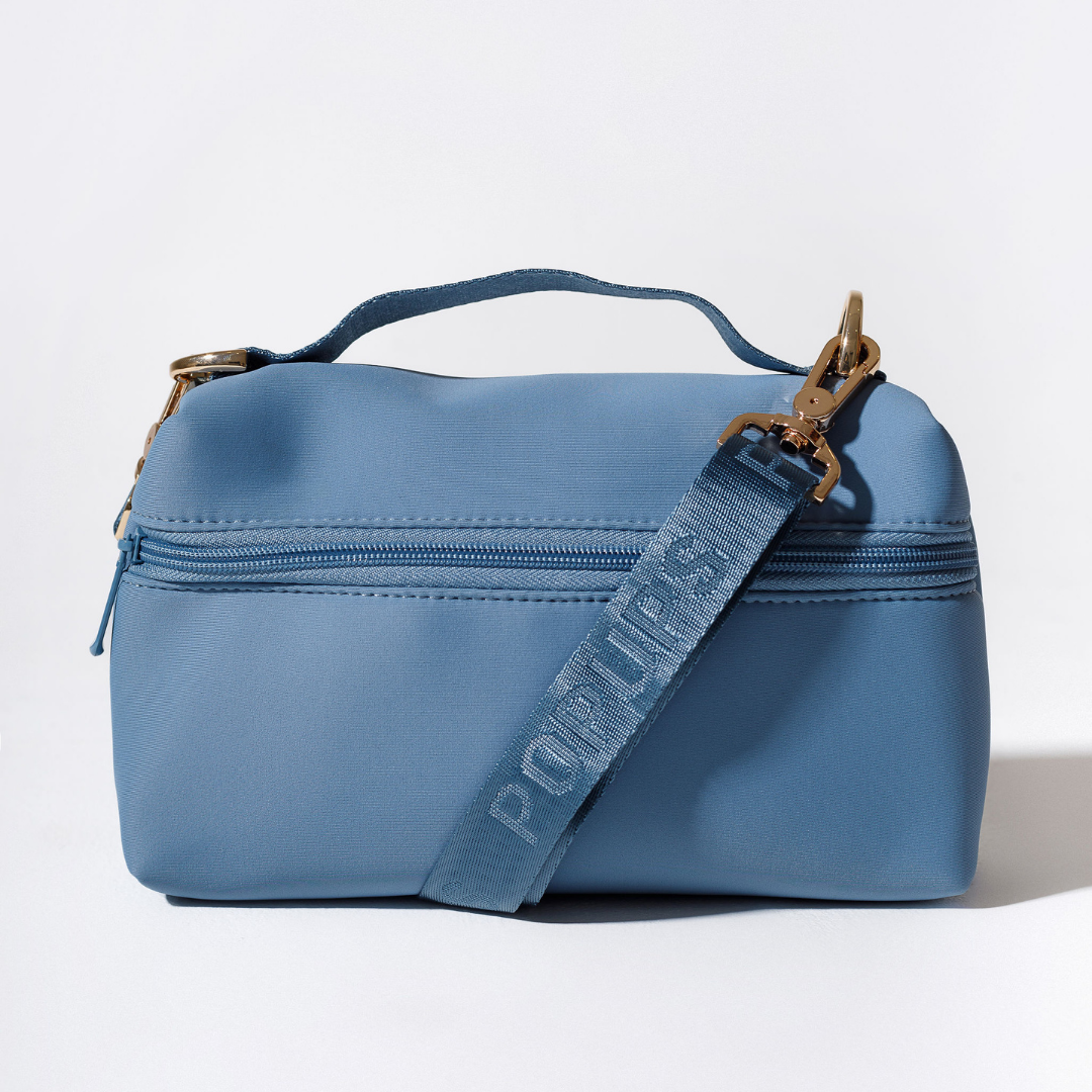 VANITY CLUTCH STORMY BLUE