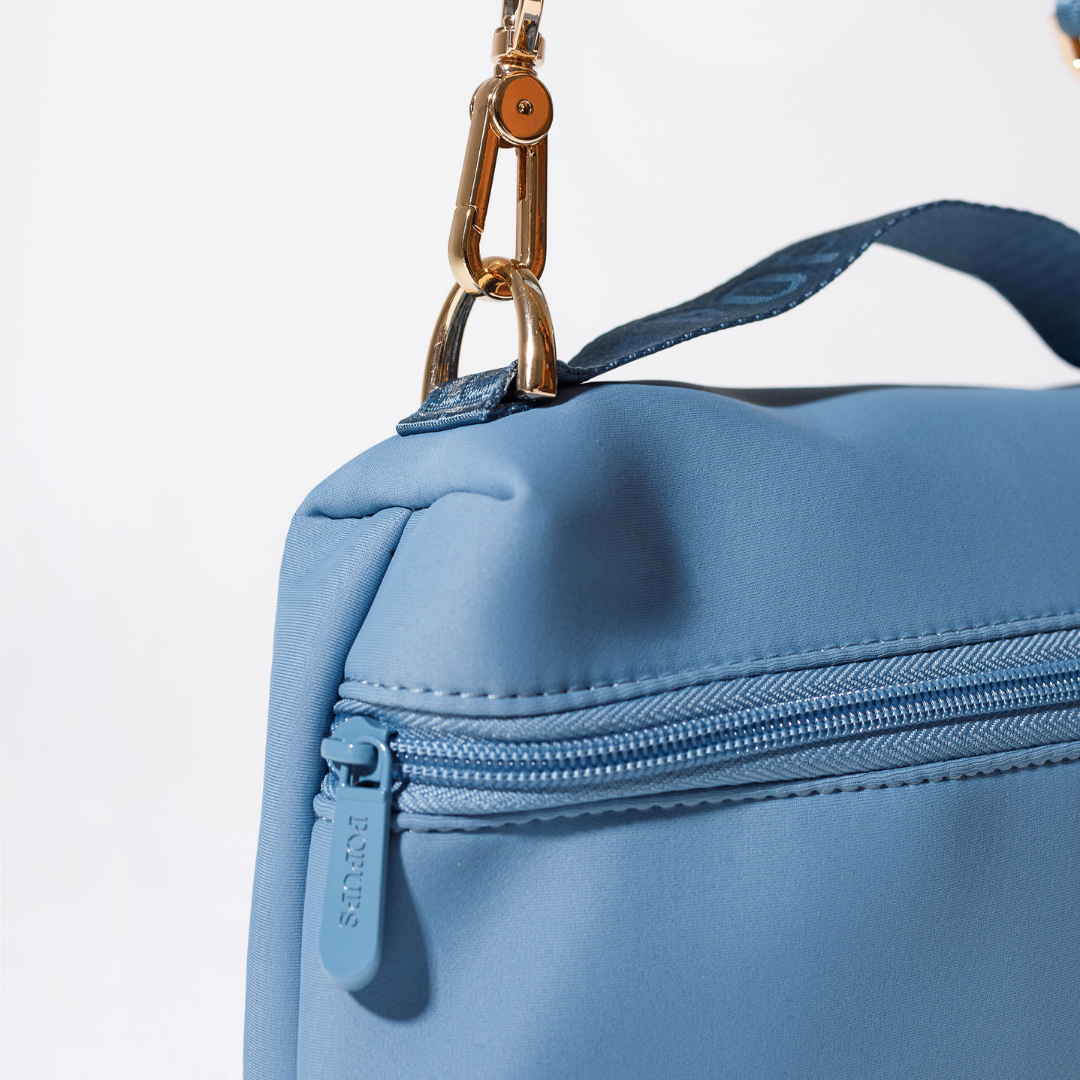VANITY CLUTCH STORMY BLUE