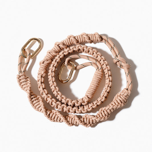 MACRAME STRAP TAN