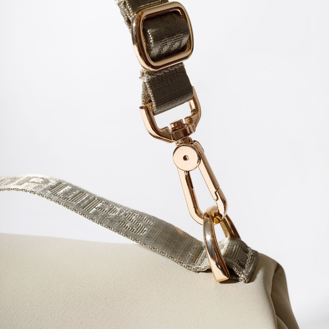 VANITY CLUTCH TAUPE