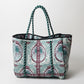 EVERYDAY TOTE POP UPS SCARF GREEN