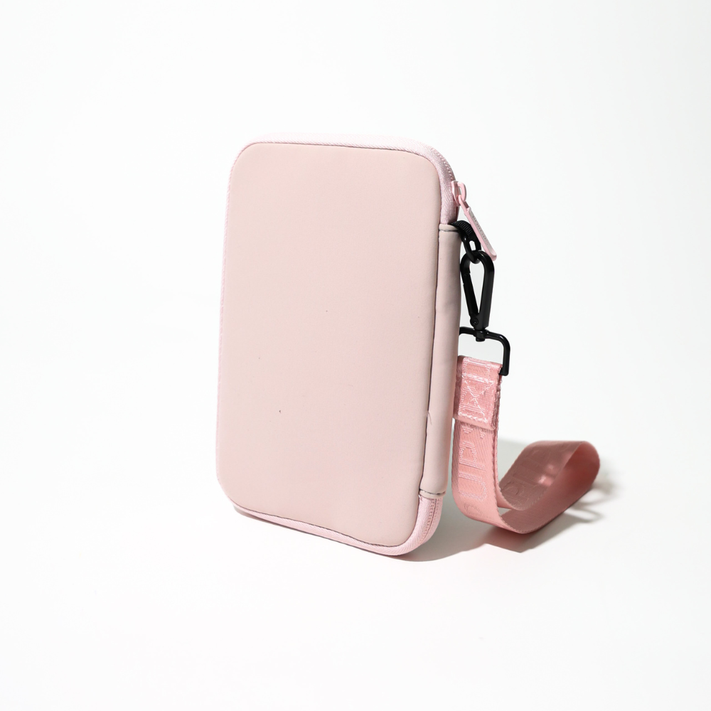 PRETTY IN PINK SET: EVERYDAY TOTE + LAPTOP SLEEVE + MAKEUP POUCH + PASSPORT WALLET + KEY CHAIN