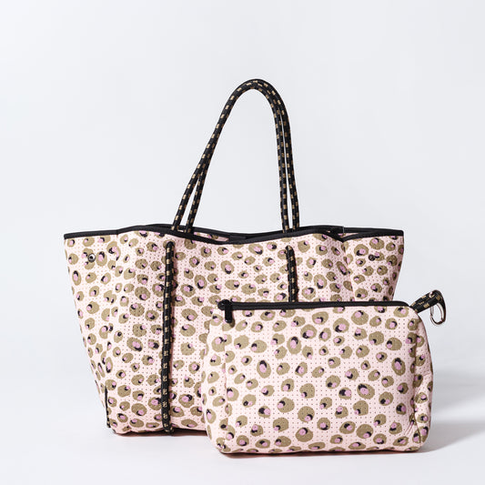 WILD OLIVE SET - EVERYDAY TOTE AND POUCH