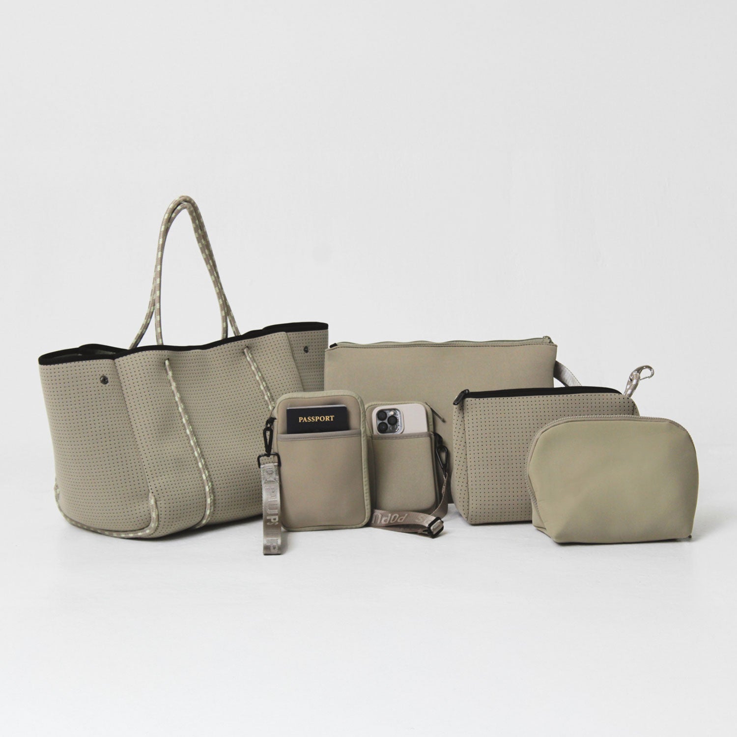 Discount Taupe Purse Bundle