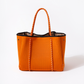 BURNT ORANGE SET: EVERYDAY TOTE + LAPTOP SLEEVE + ESSENTIAL POUCH + PASSPORT WALLET