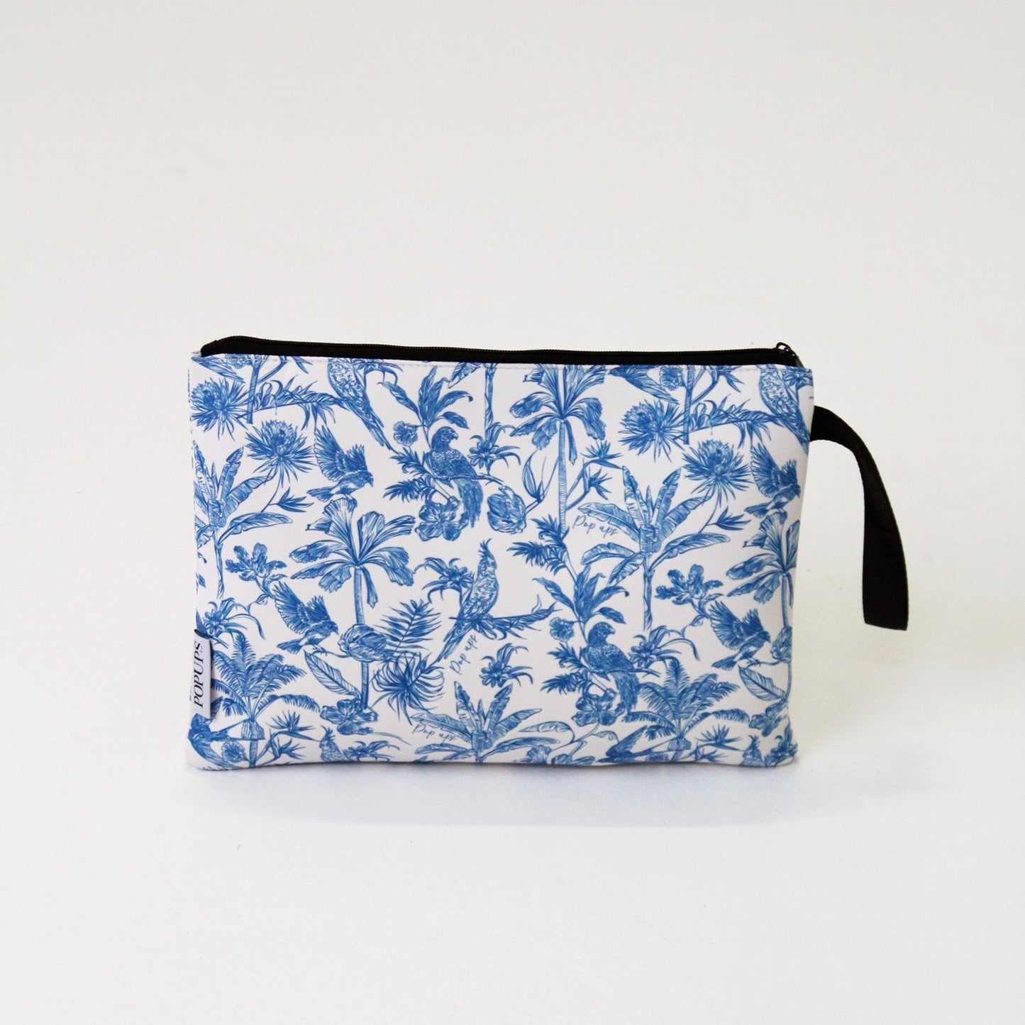 TOILE SET: EVERYDAY TOTE + OVERSIZED WRISTLET POUCH + ESSENTIAL POUCH + PASSPORT WALLET