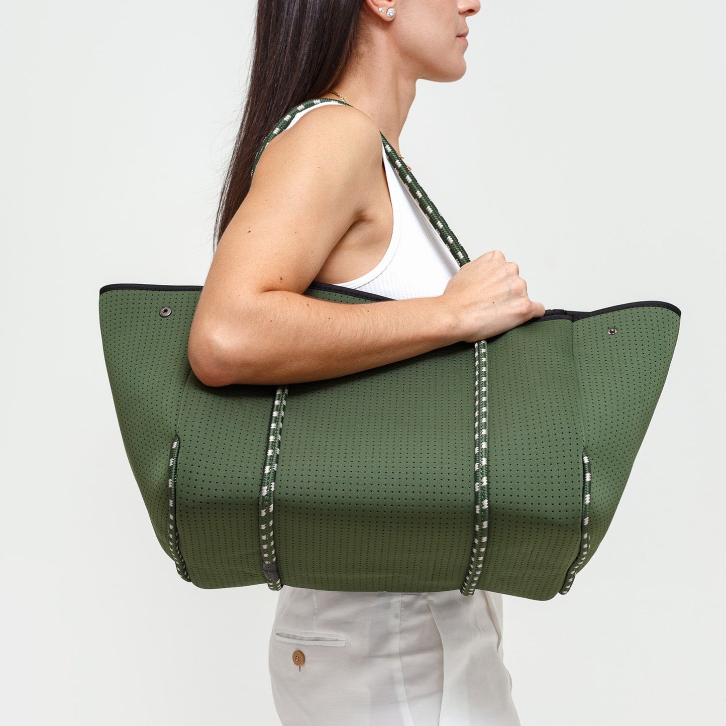 EVERYDAY TOTE MOSS GREEN