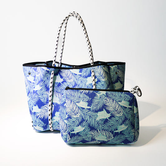 SAILFISH PALM SET: EVERYDAY TOTE AND POUCH