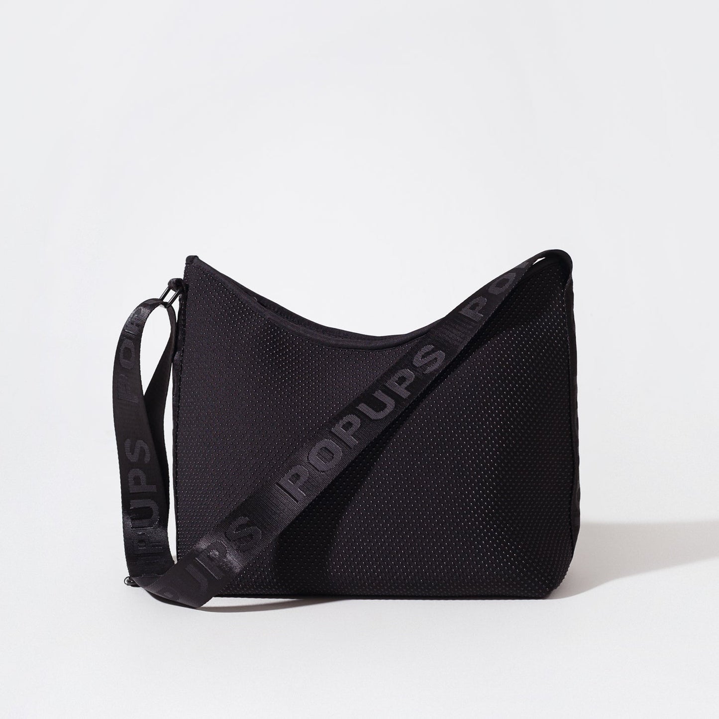 HOBO CROSSBODY BAG BLACK DOTTED