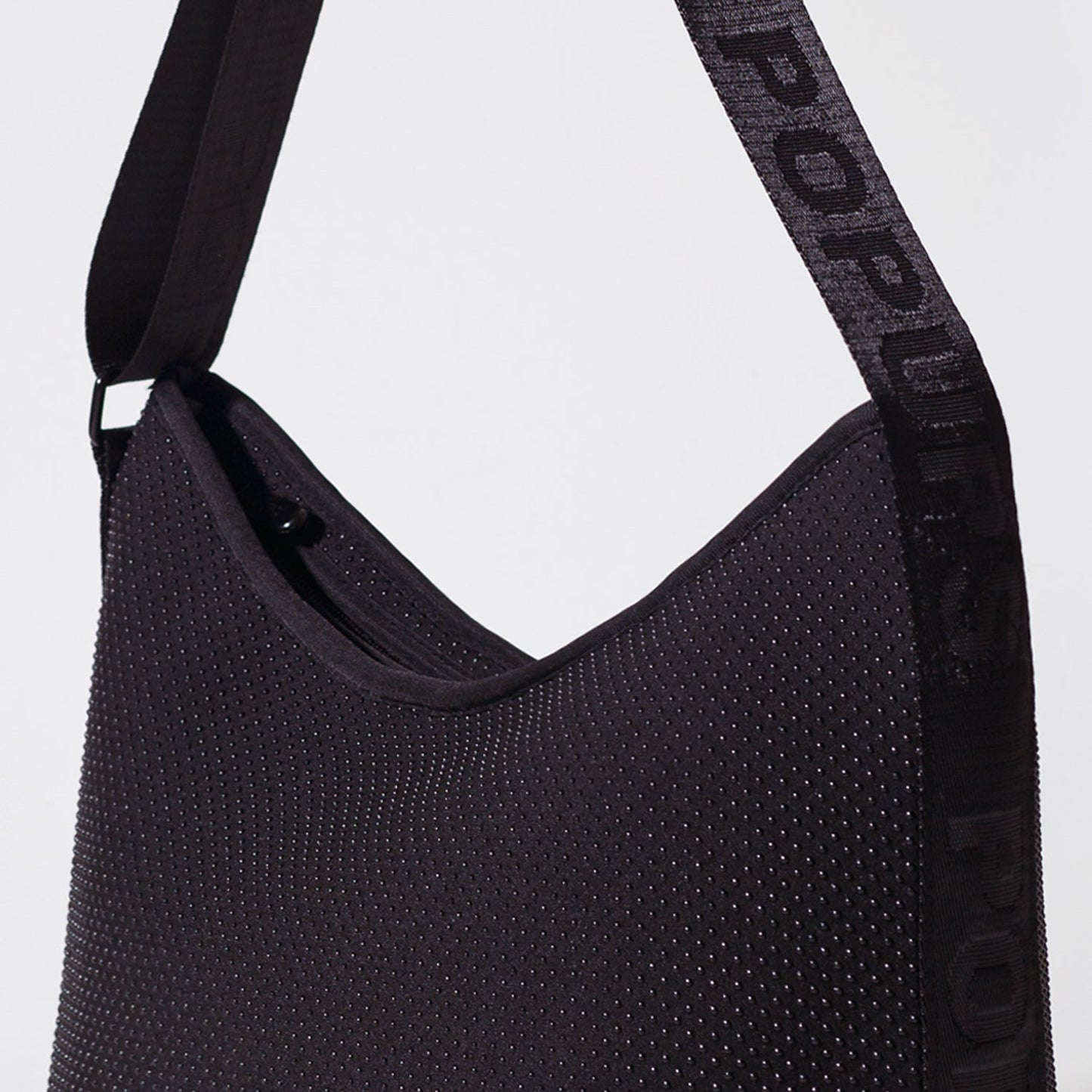 HOBO CROSSBODY BAG BLACK DOTTED