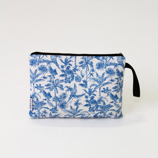 OVERSIZED WRISTLET POUCH TOILE