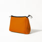 BURNT ORANGE SET: OVERSIZED WRISTLET POUCH + ESSENTIAL POUCH + PASSPORT WALLET