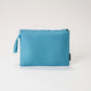 SKY BLUE SET: OVERSIZED WRISTLET POUCH + ESSENTIAL POUCH