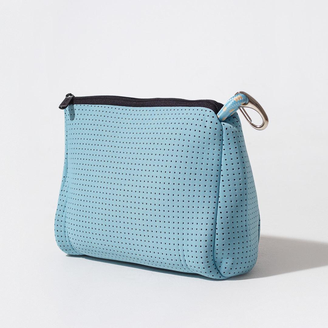 SKY BLUE SET: OVERSIZED WRISTLET POUCH + ESSENTIAL POUCH