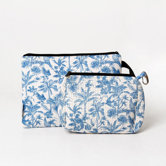 TOILE SET: OVERSIZED WRISTLET POUCH + ESSENTIAL POUCH