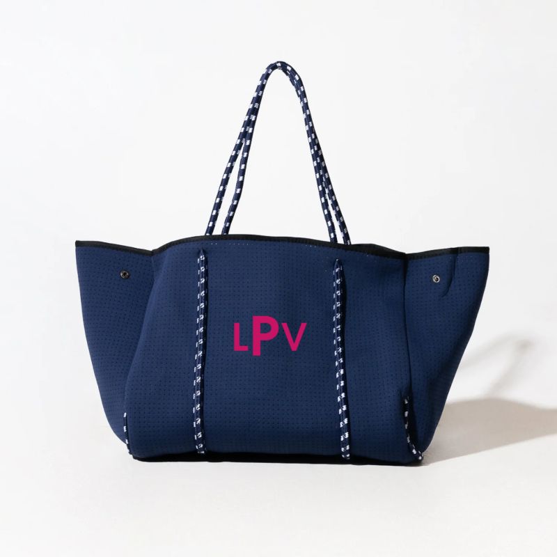 DEEP BLUE SET: EVERYDAY TOTE + LAPTOP SLEEVE + ESSENTIAL POUCH + PASSPORT WALLET + MAKEUP POUCH + KEY CHAIN
