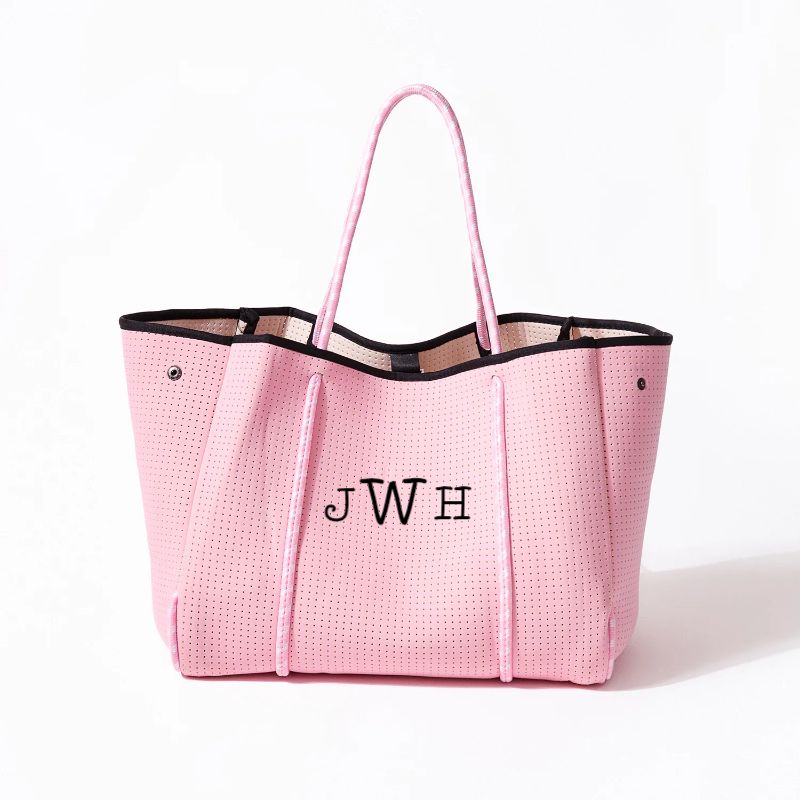 beautiful people × h'eres tote bag eres. love zip canvas tote bag — eres.