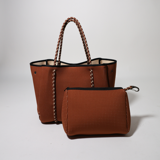 TOFFEE BASIC SET - EVERYDAY TOTE AND POUCH
