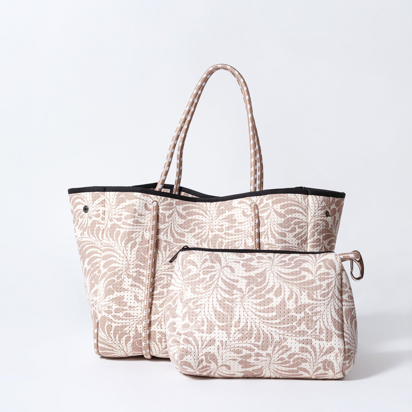 EVERYDAY TOTE PALM DREAMS BEIGE