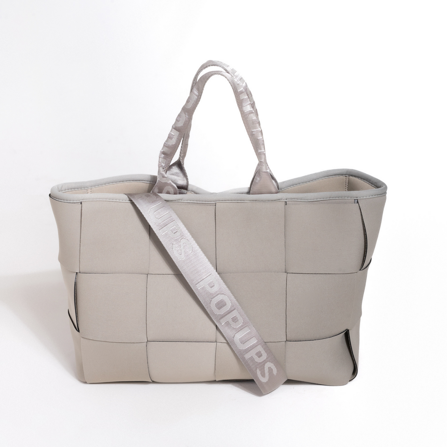 POUCH + ICON TOTE - TAUPE