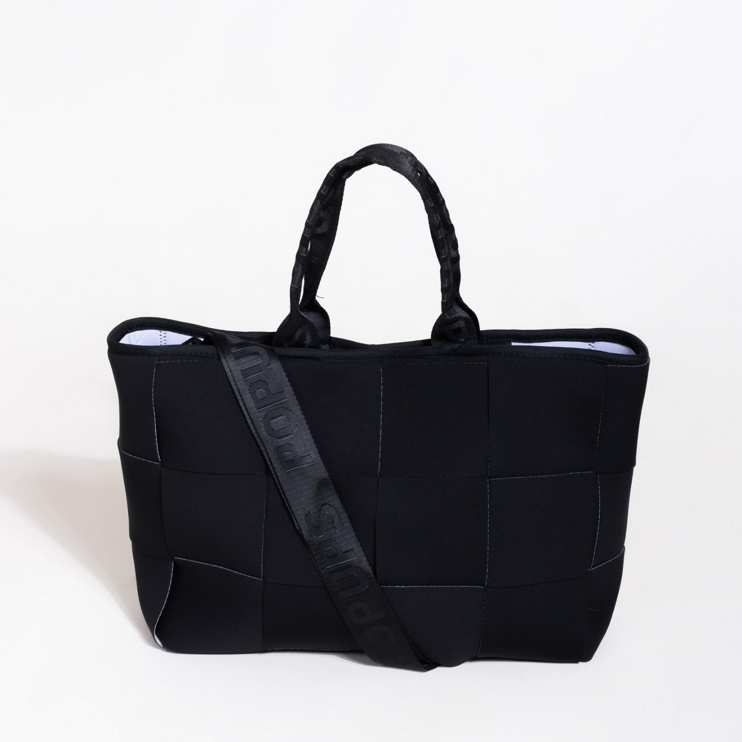 ICON TOTE + FLAP CROSSBODY + POUCH - BLACK