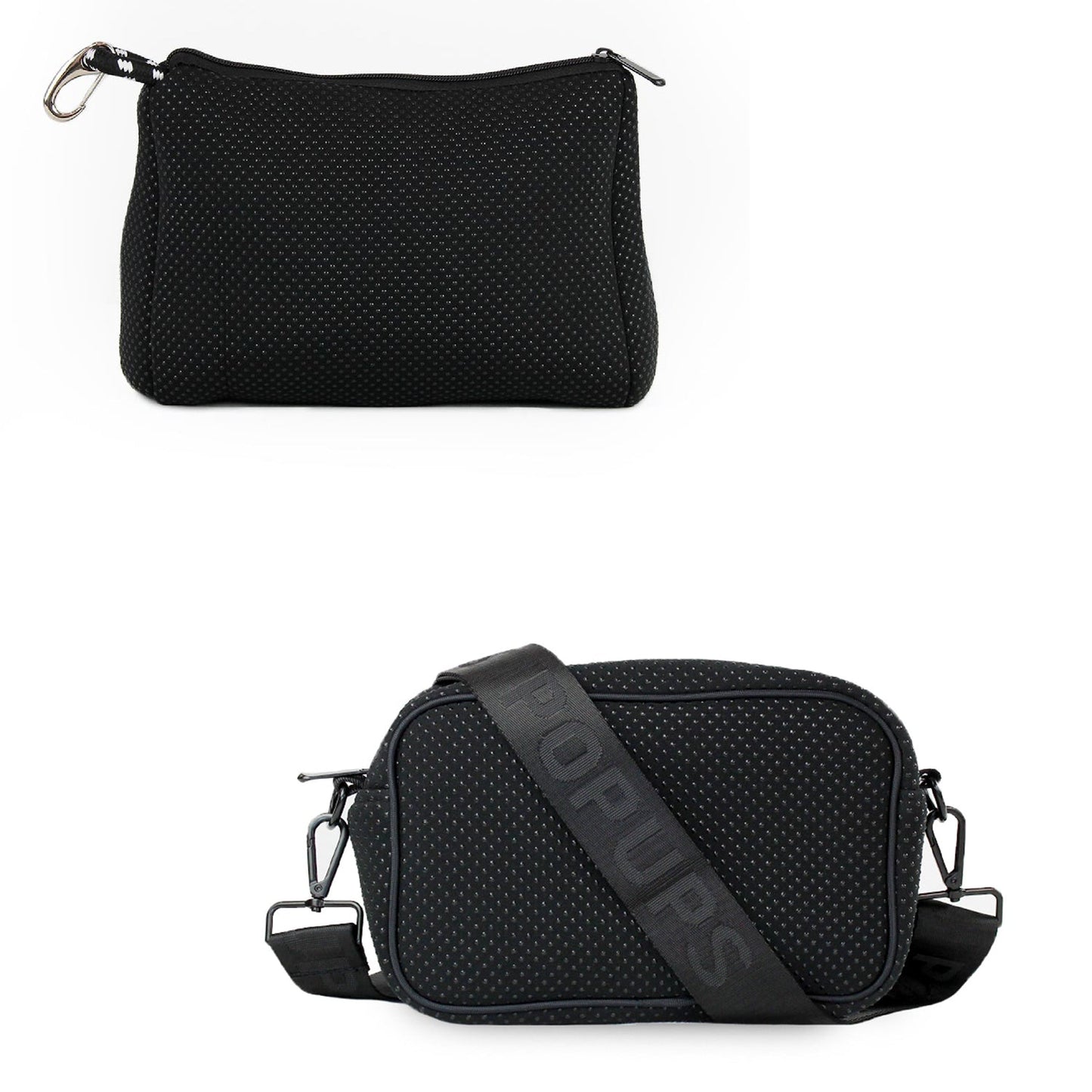 POUCH + CAMERA BAG - BLACK